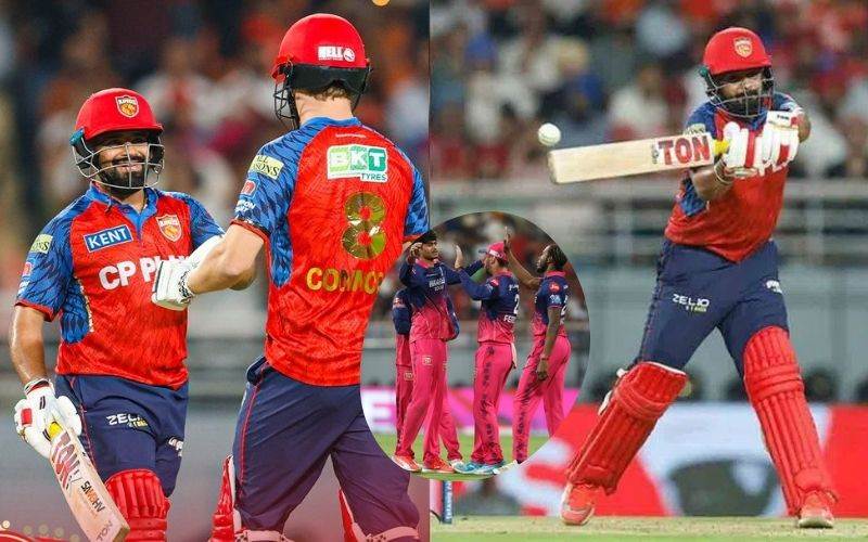 اسٹوئنس نے راجستھان کے گیند بازوں کو بنایا نشانہ۔ پنجاب کنگز نے بڑا اسکور بنایا